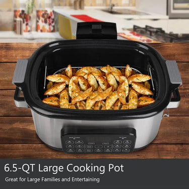 12 - in - 1 Multifunctional Air Fryer & Slow Cooker - InspiredGrabs.com